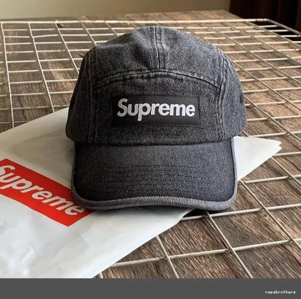 Washed White Black Blue Washed SS23 CAP DENIM Water Camping Water Tannin Hat CAMP 0731